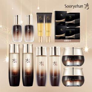 [10%할인] 수려한 자우 럭셔리기초 풀세트(스킨2+에멀전2+크림2+앰플2+링클크림2)+상품평시 마스크팩 2박스