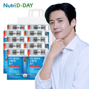 rTG 알티지 오메가3 골드(PTP) 30캡슐 x 10박스 + 쇼핑백 (총10개월분)