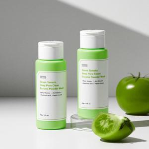 [성분에디터] 그린토마토 딥포어 클린 엔자임 파우더 워시 2개