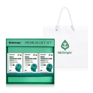 [선물세트] [엔젯오리진] 하이큐 포스파티딜세린 징코 800 30캡슐 X 3통