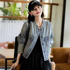 [몽드]빈티지워싱데님자켓 mde2301571