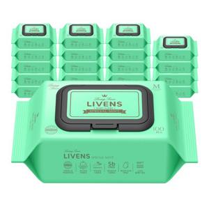 리벤스 스페셜 민트 저자극 아기 물티슈 100매 20팩