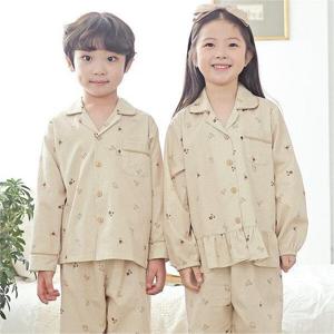 [토토와모모]유아 잠옷 아동 키즈 주니어 파자마 리틀베어