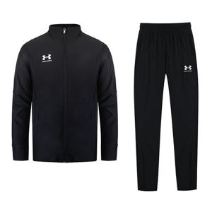 언더아머 챌린저 트랙수트 남자 트레이닝복세트 츄리닝 러닝복 블랙 1379592-001
