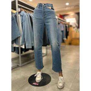 [리바이스]MARIO 여성 립케이지 스트레이트 쿨맥스 여름청바지(72693-253)