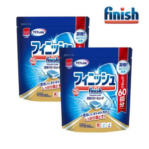피니시 파워큐브 식기세척기 미니 세제 300g x2개