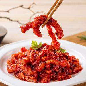 [푸드앳홈] 명태회무침 500g + 500g 총 2병 세트, 반찬 걱정 끝!