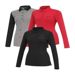 [스팍스골프][스팍스] 여성 카라 긴팔티셔츠 균일가 3종 택1