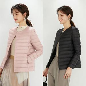 ★가을＆겨울★오리털 경량패딩 여성 슬림패딩점퍼 인기색상4종