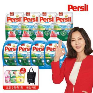 [퍼실]퍼실 엑스퍼트 실내건조 2.2L4+1.5L4+프릴2+폴딩카트 [일반/드럼 겸용]