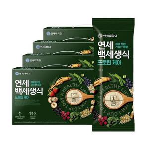 갤러리아_연세 백세생식 단백질 프로틴 케어 40g, 21포, 4상자 (총84포)