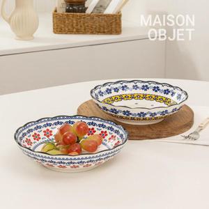 프라카 폴란드풍 도자기 다용도볼 4P 세트