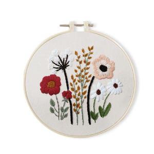 자수도안 프랑스 자수 DIY 패키지 집순이 취미 용품