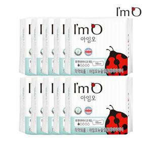 아임오 뉴슬림 생리대 롱 팬티라이너 20p x10개 (총 200개)