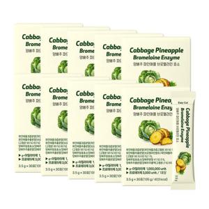[이롭핏] 역가수치 100만 양배추 파인애플 브로멜라인 효소 30포 X 10박스