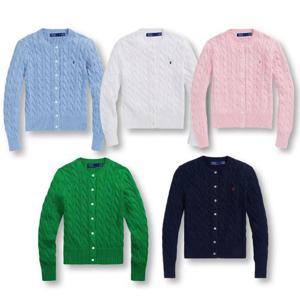 폴로 여성 가디건