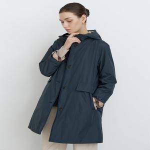 닥스 여성 [2WAY] 다크그린 탈착 후드 베스트롱 경량패딩 점퍼 (DLJU4D909E3)