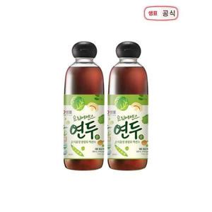 [샘표]콩발효 에센스 연두 830mlx2병