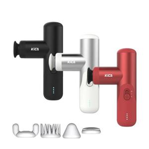 [Kica] 카이카 mini3 휴대용 미니 마사지건 무선 전동 초경량 안마기 근육 마사지 / 4개 헤드 포함