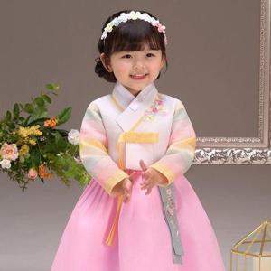 [더예한복]QT377-지우사랑 여아한복 아동한복