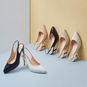 [정상가 159,000원] 엘칸토 여성 슬림 쉐입 포인트 슬링백 8cm LCWO44I313