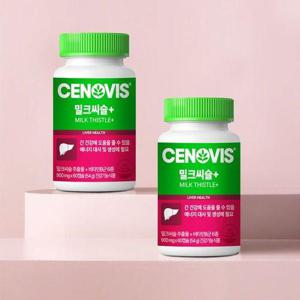 갤러리아_밀크씨슬+ 비타민 60캡슐 2개 120일분