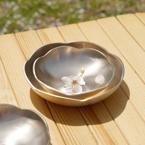 놋담 방짜유기 봄꽃찬기 2호