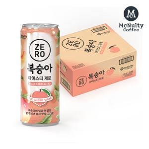 [맥널티] 복숭아 아이스티 제로 240mlx30개