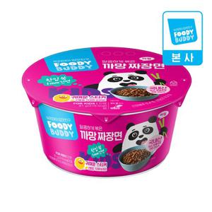 [푸디버디] 까망짜장면 컵 (91g X 1개)