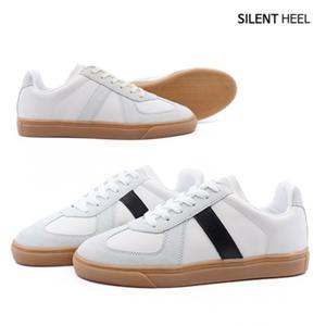 [사일런트힐] 국내생산 남녀공용 천연소가죽 독일군 스니커즈 캐주얼 운동화 SN003