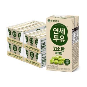연세두유 고식이섬유 고소한 파바빈두유 96팩