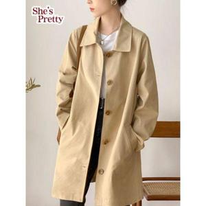 [쉬즈프리티]어웨이심플트렌치자켓 L까지