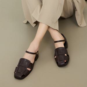 [정상가 159,000원] 엘칸토 여성 피셔맨 오픈슈즈 2.5cm LCWO85I513