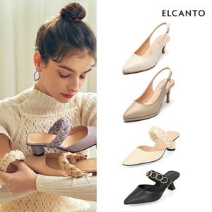 [정상가 159,000원] 엘칸토 여성 슬링백/뮬 균일특가