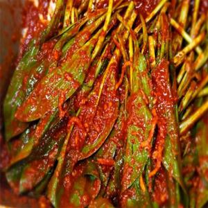 Fresh 우수상김치 솜씨가 강원도 영월 해발 1000미터 명이 나물 김치 1kg