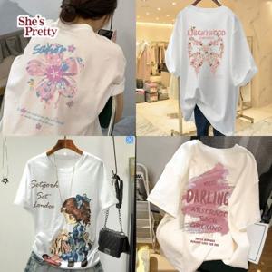 [5종택일] 써머프린팅티셔츠