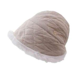 [애슬릿] 겨울 벙거지 모자 중년 여성 방한 퍼 패딩 버킷햇