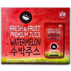 [해핑] 코스트코 밸런스그로우 수박주스 2300ml(230ml x 10개) 땡모반 쥬스