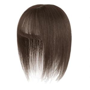 여자 정수리 부분가발 앞머리 2컬러 자연스러운 볼륨 스타일 WFLH9PO
