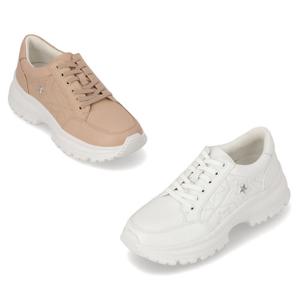 [정상가 169,000원] 엘칸토 여성 별자수 어글리 스니커즈 3.5cm LCWS04M613