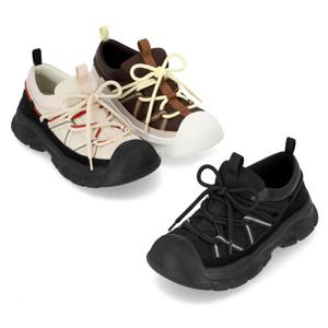 [정상가 169,000원] 엘칸토 여성 슈레이스 포인트 고프코어 스니커즈 3cm LCWS03M613