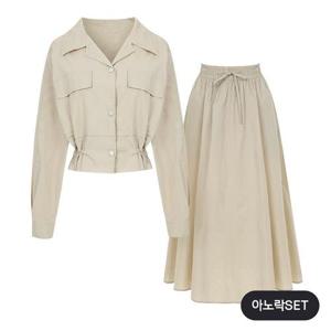 스트링점퍼스커트아노락SET_P6ASE010A