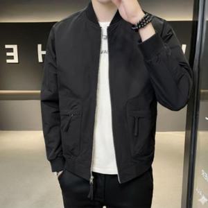 남성 빅사이즈 주머니 봄가을 캐쥬얼 블루종