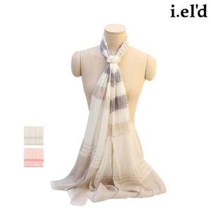 [닥스ACC][대구백화점SG]  SLL229_스트라이프 패턴 린넨 스카프