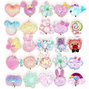 [셀럽하우스]LED KEXBGLUJ 글리터 비즈 불빛반지 (25개)