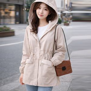 [블랙퀸] 파라이 바람막이 후드 야상 점퍼 blk004604