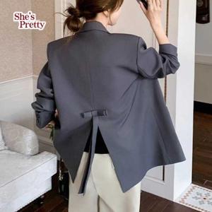 [쉬즈프리티] 데니뒤트임리본자켓