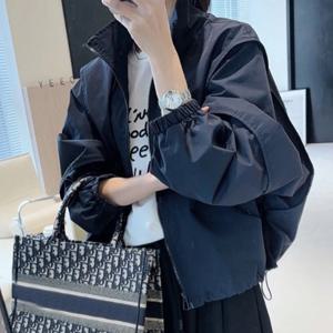 [블랙퀸] 에크하 통소매 루즈핏 점퍼 blk004611