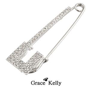 [그레이스켈리]사각 옷핀 브로치
