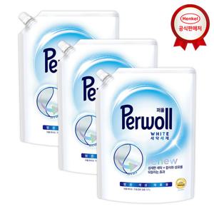 퍼울 화이트 리뉴 세탁세제 1.7L x3개 (일반/드럼 겸용)